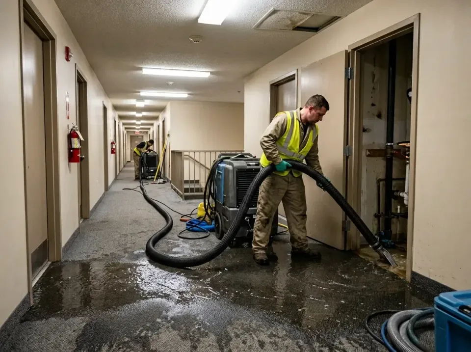 multi-unit-apartment-hallway-f-005 — frequently asked questions, Emergency Burst Pipe Water Extraction & Removal in Price, UT